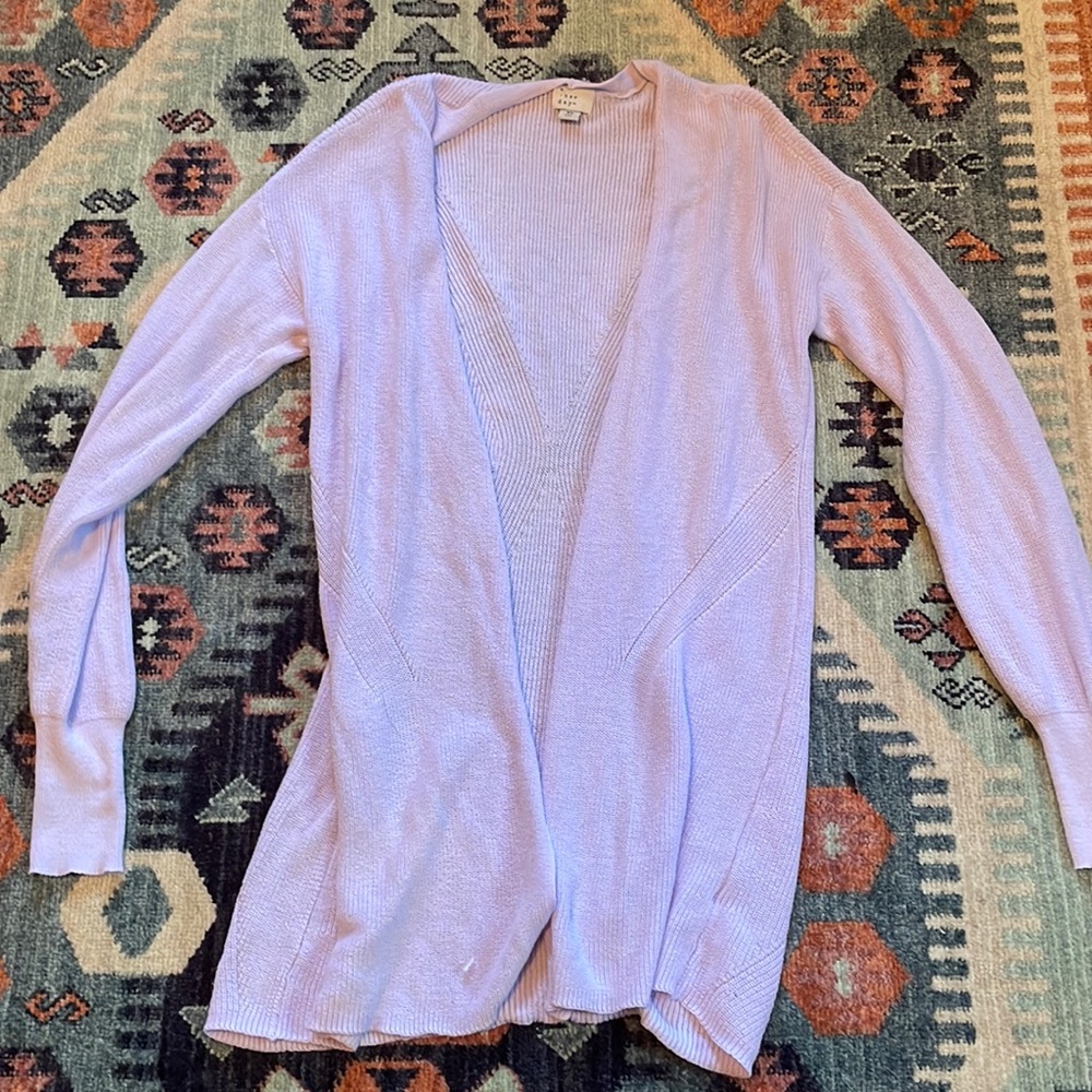 Lilac cardigan